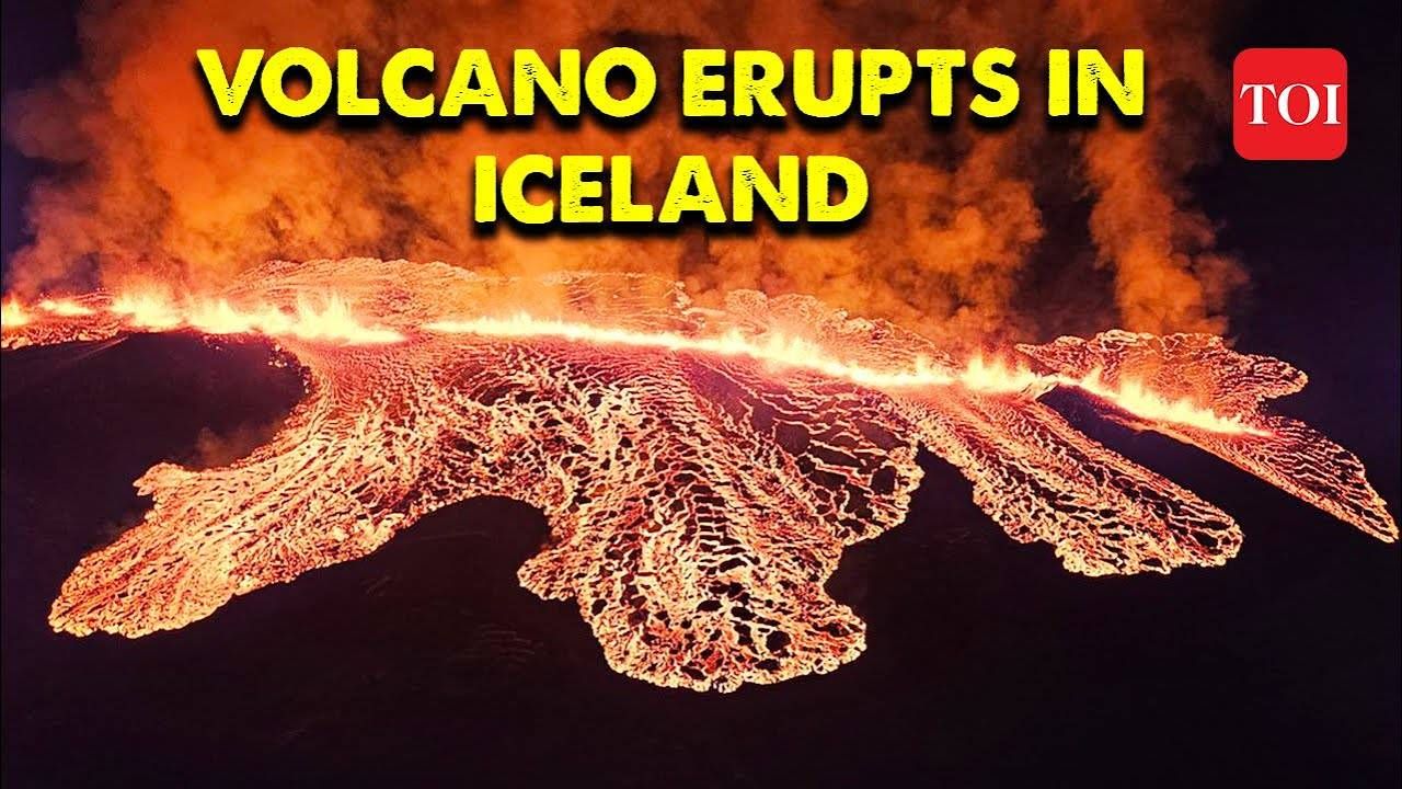 Read more about the article Iceland Volcano Erupts Again, Lava Edges Closer to Power Plant in 2024